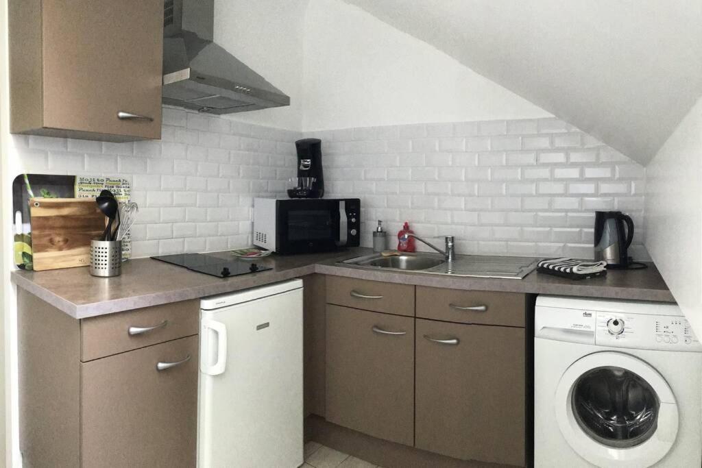 Ferienwohnung Duplex Bellifontain Au Coeur De Fontainebleau Exterior foto